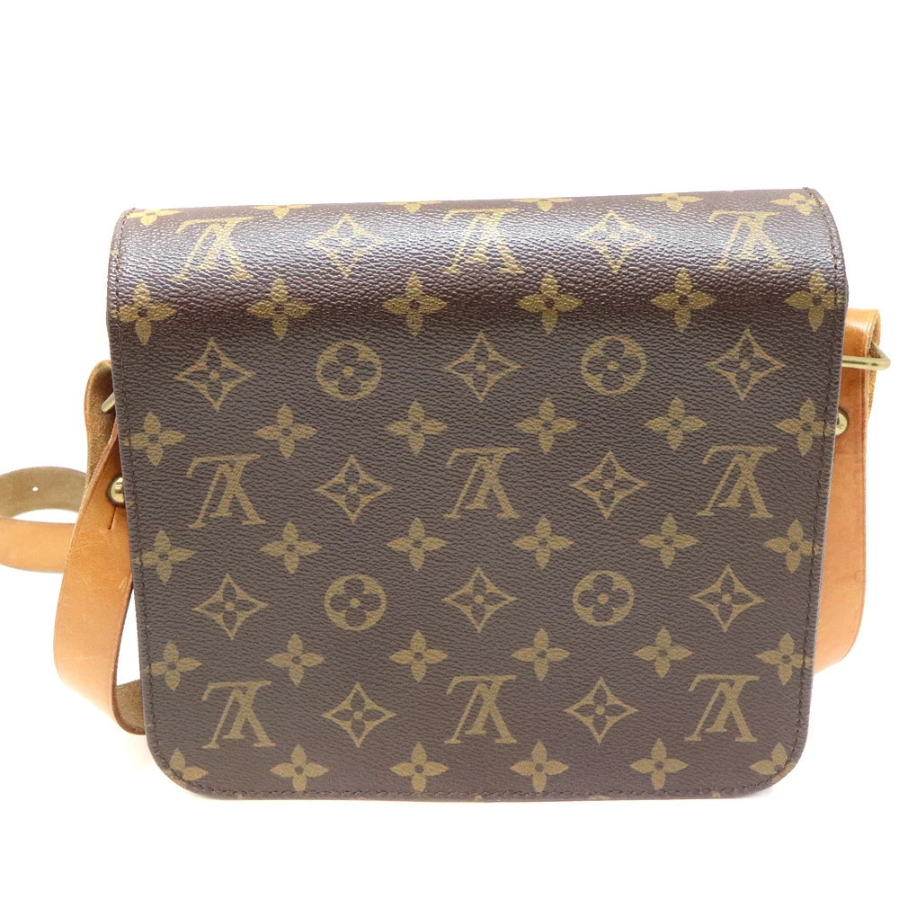 Louis Vuitton Brown Monogram Bag Shoulder Cartouchiere